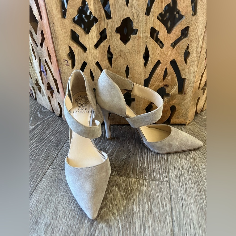 Vince Camuto Carlotte Asymmetrical Strap High Heel Pumps